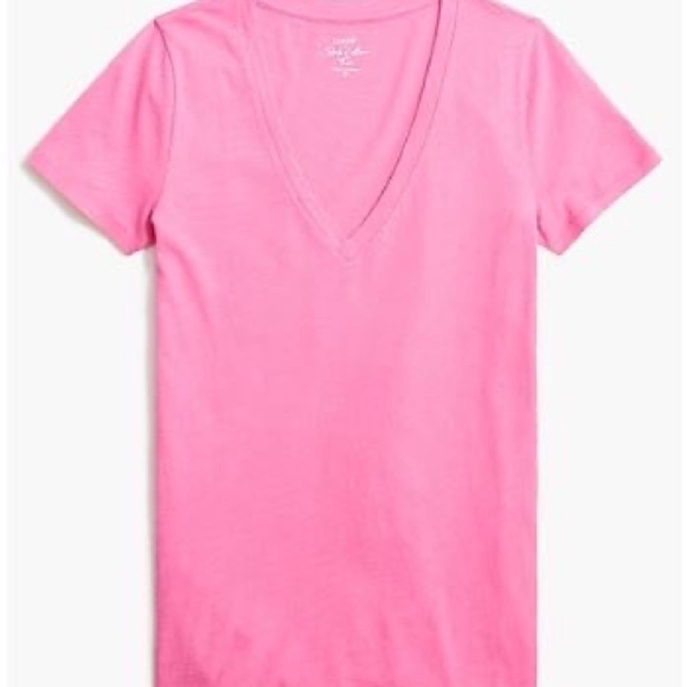 Women’s Size XL J.Crew Vintage Slub Cotten V-neck Tee